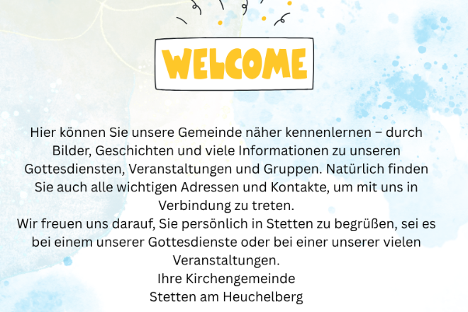 Gemeinde erleben!  