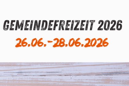 Gemeindefreizeit 2026