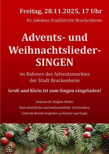 Advents- Weihnachtsliedersingen
